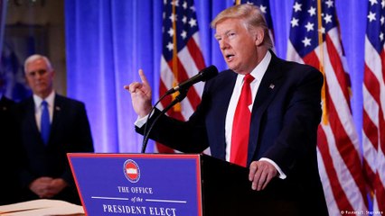 Confira momentos da primeira coletiva de imprensa de Trump