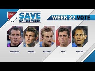 Top 5 MLS Saves | Save of the Week (Wk 22)
