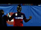 GOAL: David Accam beats three Revs defenders and equalizes for the Fire