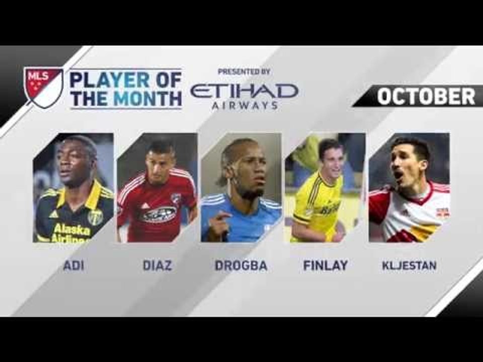 Top MLS players of October | Etihad Airways Player of the Month Nominees