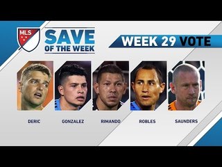 Top 5 MLS Saves | Save of the Week (Wk 29)