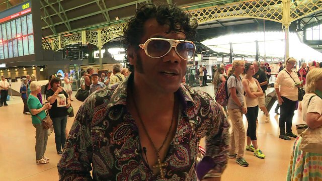 El rock viaja en tren rumbo al Parkes Elvis Festival de Sidney
