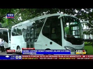 Menristek Kembali Uji Coba Mobil Listrik