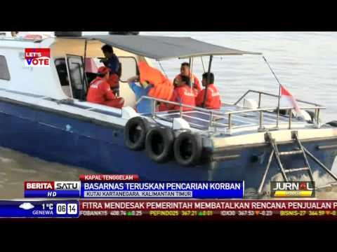 Basarnas Lanjutkan Pencarian Korban Kapal Nelayan