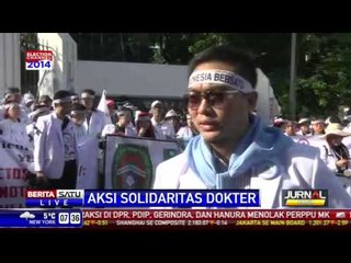Aksi Solidaritas Berkumpul di Tugu Proklamasi