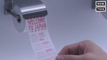 A Japanese Mobile Phone Company Made Toilet Paper For Your Phone
