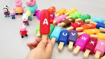 Tayo The Little Bus Stamps English Learn Numbers Colors Peppa Pig Alphabet ABC Toy Surprise