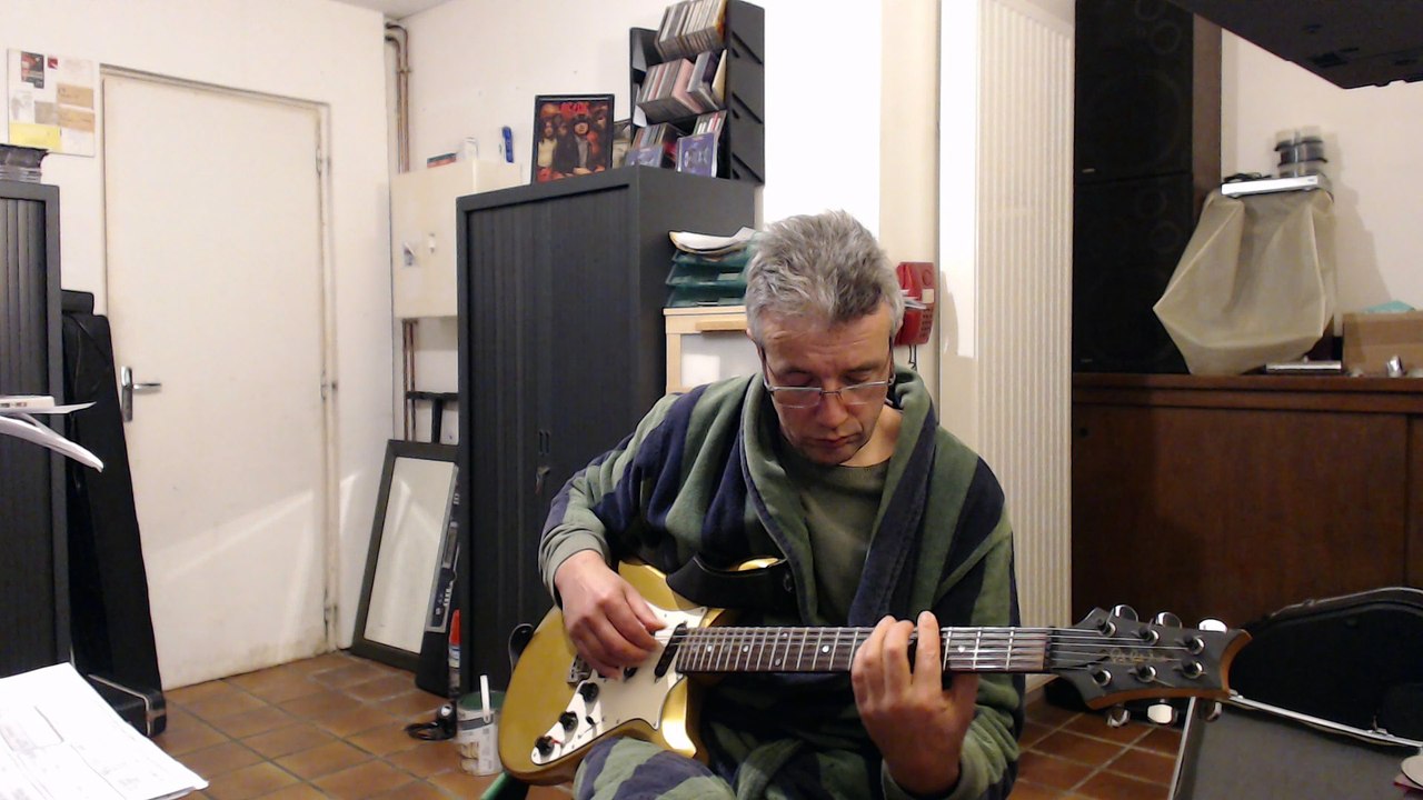 Walking Basse Blues Guitare