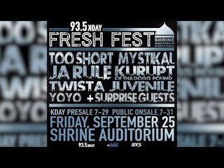KDay’s program director, AD, talks the fifth annual “Fresh Fest”