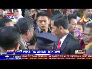 Jokowi Sempatkan Hadiri Wisuda Putrinya di Solo