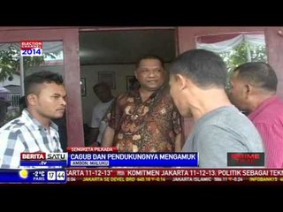 Massa Jacky-Adam Tuntut Pilkada Maluku Putaran 2 Ditunda