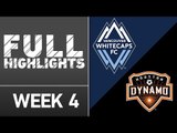 HIGHLIGHTS: Vancouver Whitecaps vs. Houston Dynamo | March 26, 2016
