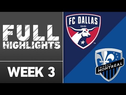 HIGHLIGHTS: FC Dallas vs. Montreal Impact | March 19, 2016