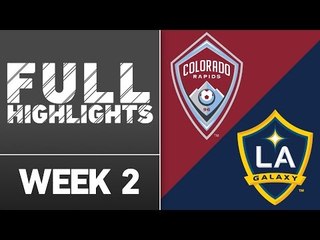 HIGHLIGHTS: Colorado Rapids vs. LA Galaxy | March 12, 2016