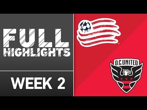 HIGHLIGHTS: New England Revolution vs D.C. United | March 12, 2016