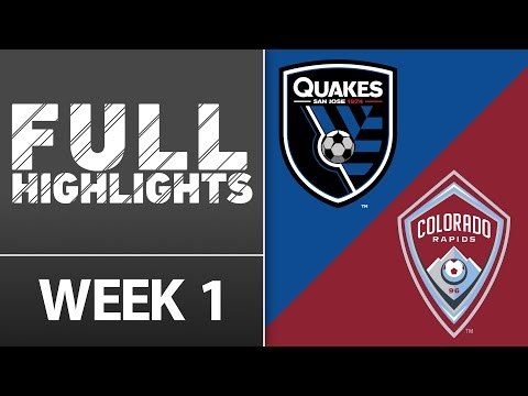 HIGHLIGHTS: San Jose Earthquakes vs. Colorado Rapids | March 6, 2016