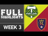 HIGHLIGHTS: Real Salt Lake vs Portland Timbers  | March 19, 2016