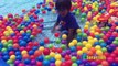 Best Learning Video for Kids GIANT BALL PIT POOL Learn Colors and Numbers with Ball Pit Balls Toys