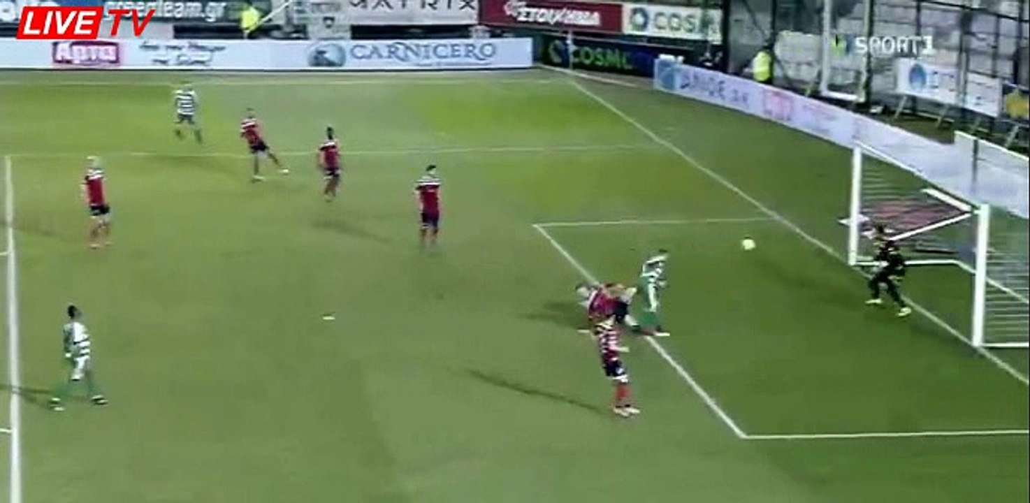 Marcus Berg Super  GOAL HD - Panathinaikos 1 - 0	 Kissamikos 12.01.2017