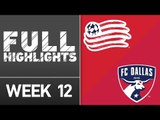 HIGHLIGHTS: New England Revolution vs. FC Dallas | May 21, 2016