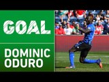 GOAL: Dominic Oduro doesn’t miss with this header, salvage draw for Montreal