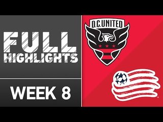 HIGHLIGHTS: D.C. United vs. New England Revolution | April 23, 2016