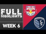 HIGHLIGHTS: New York Red Bulls vs. Sporting KC | April 9, 2016