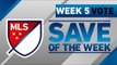 Top 8 MLS Saves | Vote for Week 5 Save of the Week