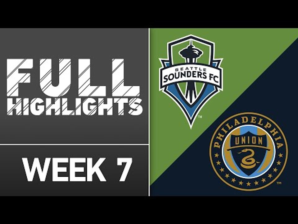 HIGHLIGHTS: Seattle Sounders FC vs. Philadelphia Union | April 16, 2016