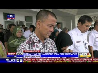 Balai Latihan Perkeretaapian di Bekasi Bernama Sofyan Hadi