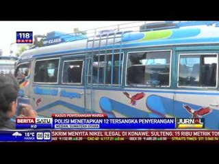 Polisi Tetapkan 12 Tersangka Penyerang Demonstran di Medan