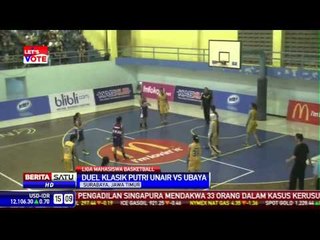 Duel Klasik Unair dan Ubaya Hanya Terpaut 4 Bola