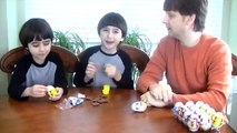 Unwrapping Surprise Toy Chocolate Eggs! - Cool!