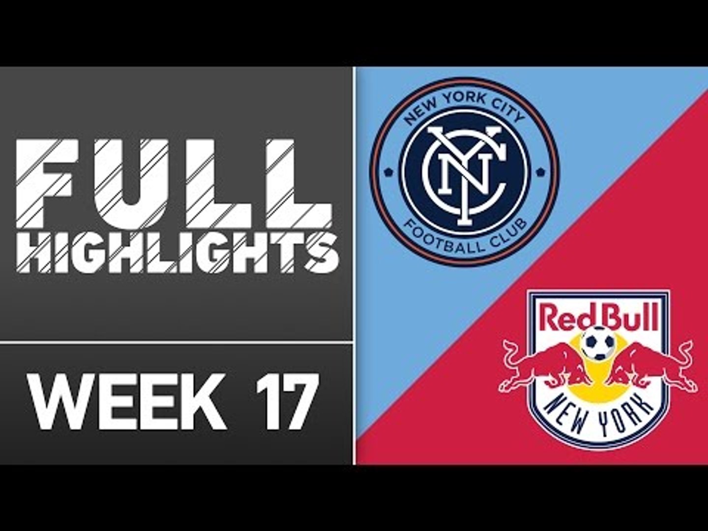 HIGHLIGHTS: New York City FC vs. New York Red Bulls | July 3, 2016 - video  Dailymotion