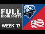 HIGHLIGHTS: Montreal Impact vs. New England Revolution | July 2, 2016
