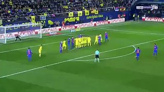 Leo Messi Amazing Next Level Freekick in the 90th minute for Barcelona