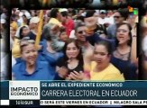 Dos modelos económicos se enfrentan en las elecciones de Ecuador