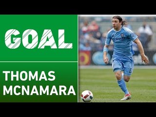 GOAL: Tommy McNamara's stunning strike gives NYCFC life