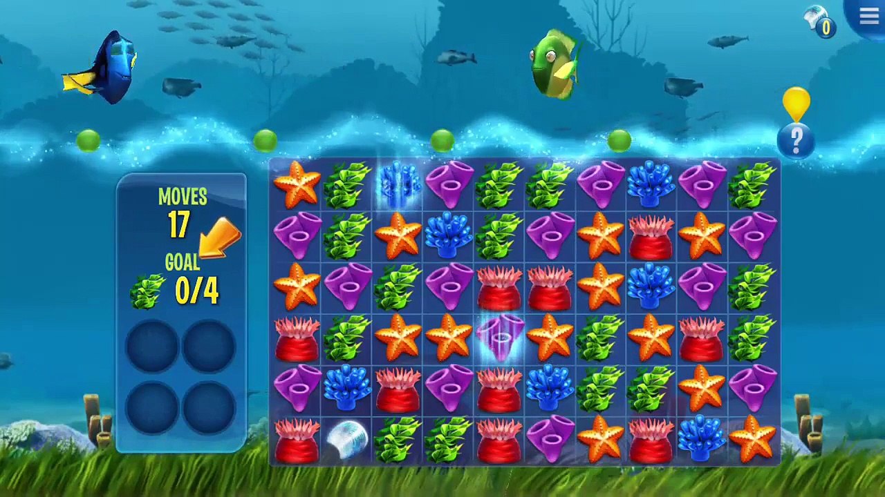 Dorys Reef Android iOS Gameplay HD - Finding Dory Movie Based Game - Full HD