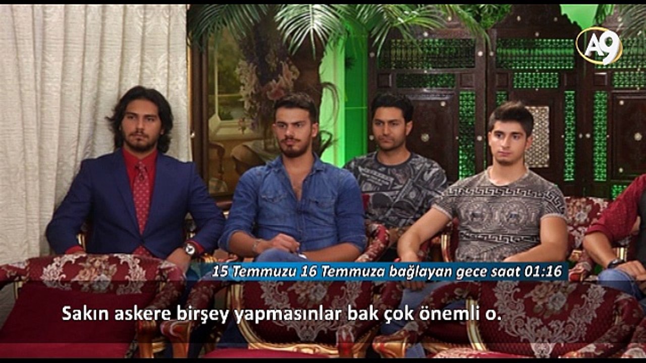 Adnan Oktar darbe girişimi gecesi askere zarar verilmemesini, halkın askere sarılıp bölgeden uzaklaştırmalarını söyledi