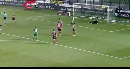 Sebastian Leto GOAL HD - Panathinaikos	3-0	Kissamikos 12.01.2017