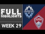 HIGHLIGHTS | Vancouver Whitecaps FC 3-3 Colorado Rapids