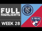 HIGHLIGHTS | New York City FC 2-2 FC Dallas