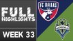 HIGHLIGHTS | FC Dallas vs. Seattle Sounders FC