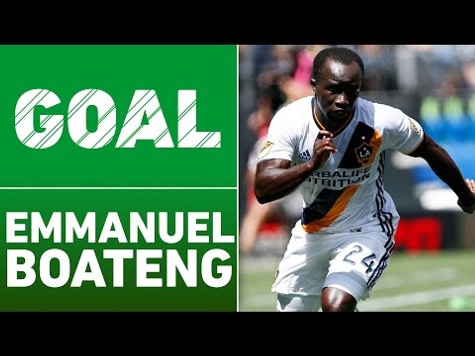 GOAL: Emmanuel Boateng slices through the RSL defense to re-take the lead
