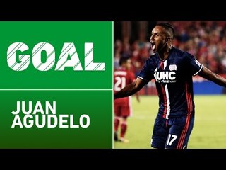 GOAL: Juan Agudelo buries one from the top of the box