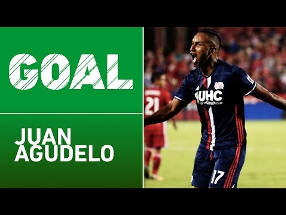 GOAL: Juan Agudelo buries one from the top of the box