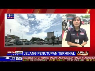 Situasi Jelang Penutupan Terminal Lebak Bulus