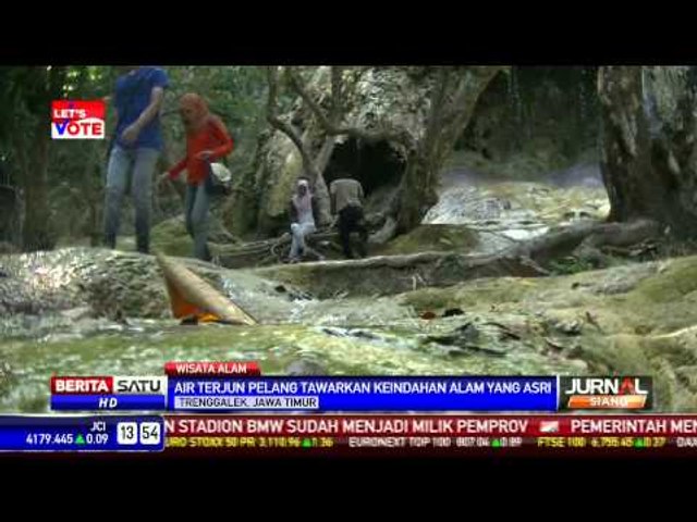 Air Terjun Pelang Obyek Wisata Trenggalek Dengan Keindahan Alami