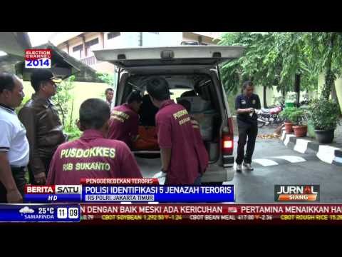 Enam Jenazah Terduga Teroris Ciputat Diidentifikasi di RS Polri